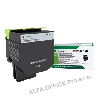 Lexmark originální toner 71B2HK0, black, 6000str., Lexmark CS417dn,CS517de,CX417