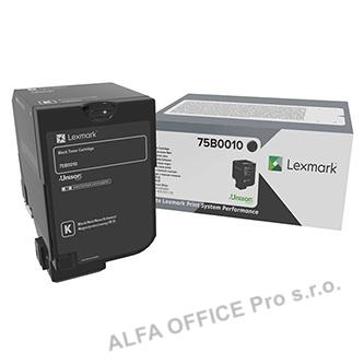  Lexmark originální toner 75B0010, black, 13000str., high capacity, Lexmark CS727 