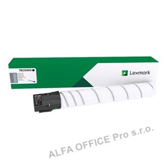  Lexmark originální toner 76C00K0, black, 18500str., Lexmark CS921, CS923, CX920, 