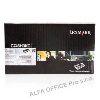  Lexmark originální toner C746H3KG, black, high capacity, Lexmark C746DN, C746DTN 