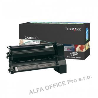  Lexmark originální toner C7700KH, black, 10000str., Lexmark C770, C772 