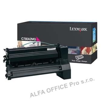  Lexmark originální toner C780A2MG, magenta, 6000str., Lexmark C780, C782 