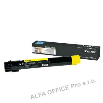  Lexmark originální toner C950X2YG, yellow, 22000str., Lexmark C950 