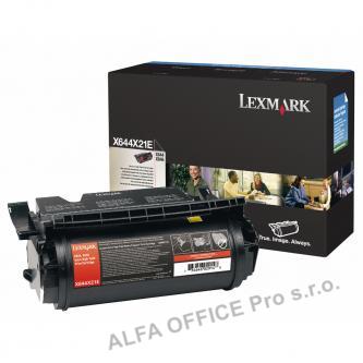 Lexmark originální toner X644X21E, black, 32000str., extra high capacity, Lexmar