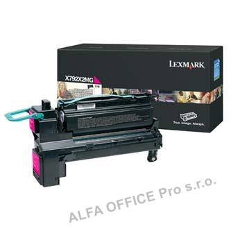 Lexmark originální toner X792X2MG, magenta, 20000str., extra high capacity, Lexm