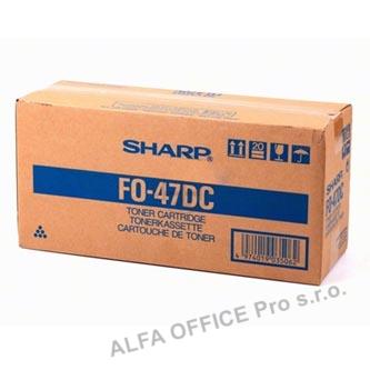 Sharp originální toner FO47DC, black, 8000str., Sharp FO47DC, FO4700, FO5700