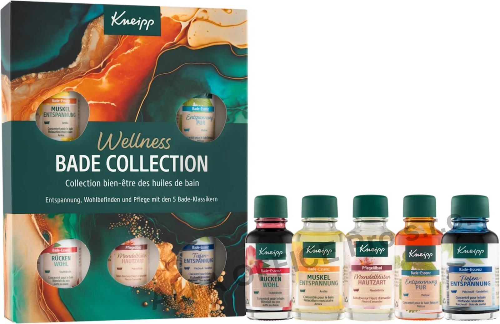 Sada KNEIPP oleje do koupele 5 x 20 ml