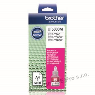 Brother originální ink BT-5000M, magenta, 5000str., Brother DCP T300, DCP T500W, DCP T700W