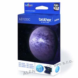 Brother originální ink LC-1220C, cyan, 300str., Brother DCP-J925 DW