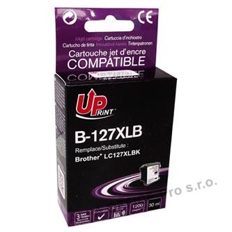 UPrint kompatibilní ink s LC-127XLBK, black, 1200str., 30ml, B-127XLB, Brother MFC-J4510 D