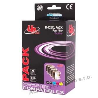 UPrint kompatibilní ink s LC-127XLVALBP, 2xblack/1xcyan/1xmagenta/1xyellow, B-125XL-PACK,