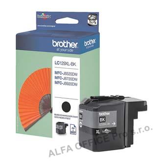 Brother originální ink LC-129XLBK, black, 2400str., Brother MFC J6920DW