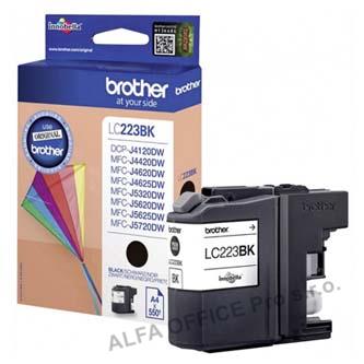 Brother originální ink LC-223BK, black, 600str., 1ks, Brother MFC-J4420DW, MFC-J4620DW, MF