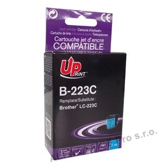 UPrint kompatibilní ink s LC-223C, LC-223C, cyan, 550str., 8ml, 1ks, pro Brother MFC-J4420