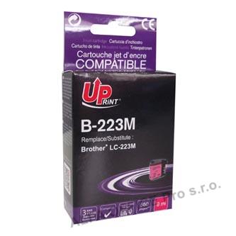 UPrint kompatibilní ink s LC-223M, LC-223M, magenta, 550str., 8ml, B-223M, 1ks, pro Brothe