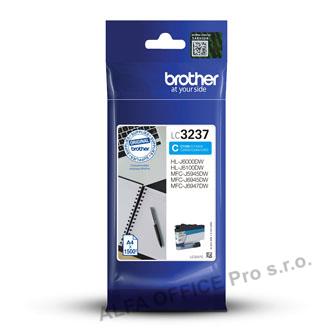 Brother originální ink LC-3237C, cyan, 1500str., Brother MFC-J5945DW, MFC-J6945DW, MFC-J69