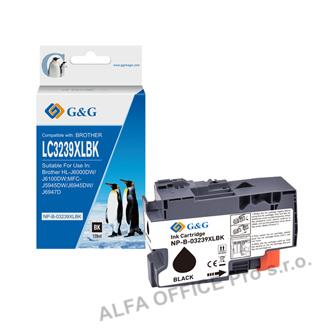  G&G kompatibilní ink s LC-3239XLBK, black, 6000str., NP-B-03239XLBK, pro Brother 