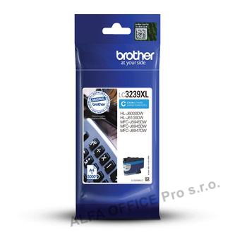 Brother originální ink LC-3239XLC, cyan, 5000str., Brother MFC-J5945DW, MFC-J6945DW, MFC-J