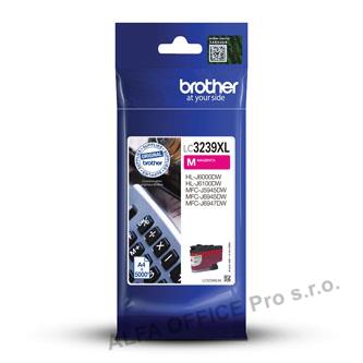 Brother originální ink LC-3239XLM, magenta, 5000str., Brother MFC-J5945DW, MFC-J6945DW, MF