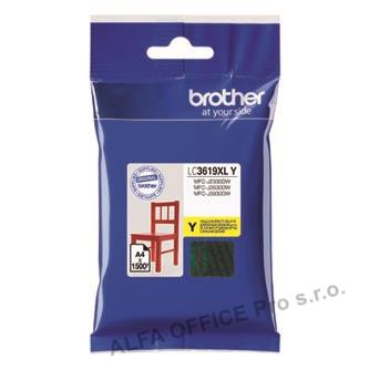 Brother originální ink LC-3619XLY, yellow, 1500str., Brother MFCJ2330, 3530, 3930