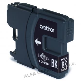 Brother originální ink LC-980BK, black, 300str., Brother DCP-145C, 165C