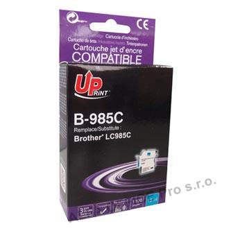 UPrint kompatibilní ink s LC-985C, cyan, 12ml, B-985C, pro Brother DCP-J315W