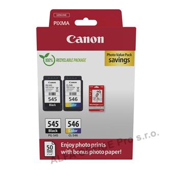 Canon originální ink PG-545/CL-546, 8287B008, black/color, 2x180str., 1x8, 1x9ml