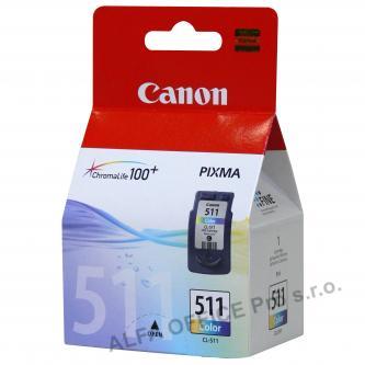 Canon originální ink CL511, color, 245str., 9ml, 2972B001, Canon MP240, MP 258,