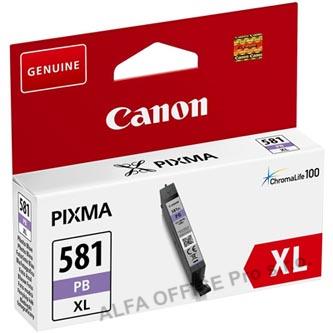 Canon originální ink CLI-581PB XL, photo blue, 8,3ml, 2053C001, very high capacity, Canon
