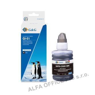  G&G kompatibilní ink s 4529C001, black, 6000str., NPR-CGI51BK, pro Canon PIXMA G 