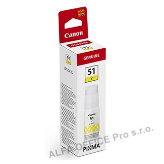 Canon originální ink 4548C001, yellow, 7700str., 70ml, GI-51 Y, Canon PIXMA G142