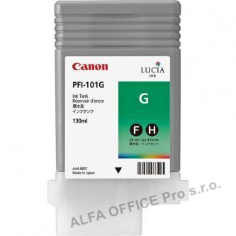 Canon originální ink PFI101G, green, 130ml, 0890B001, Canon iPF-5000