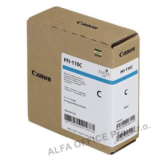 Canon originální ink PFI110C, cyan, 160ml, 2365C001, Canon imagePROGRAF TX-2000, TX-3000, 