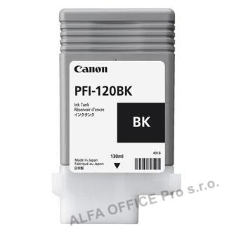Canon originální ink PFI120BK, black, 130ml, 2885C001, Canon TM-200, 205, 300, 305