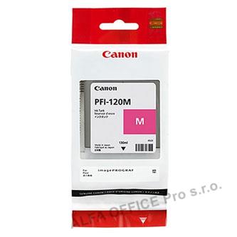 Canon originální ink PFI120M, magenta, 130ml, 2887C001, Canon TM-200, 205, 300, 305