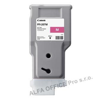 Canon originální ink PFI207M, magenta, 300ml, 8791B001, Canon iPF-680, 685, 780, 785