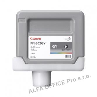 Canon originální ink PFI302GY, grey, 330ml, 2217B001, Canon iPF-8100, 9100