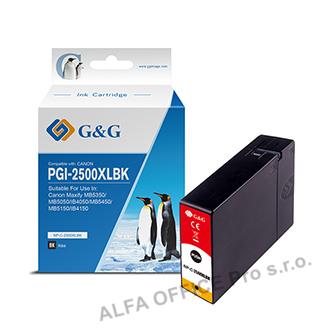  G&G kompatibilní ink s PGI 2500XL, black, NP-C-2500XLBK/C, pro Canon MAXIFY iB40 