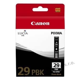 Canon originální ink PGI29PBK, photo black, 4869B001, Canon PIXMA Pro 1