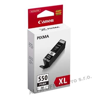 Canon originální ink PGI550BK XL, black, 22ml, 6431B001, high capacity, Canon Pixma 7250,