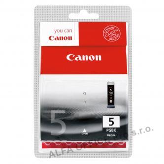 Canon originální ink PGI5BK, black, blistr s ochranou, 360str., 26ml, 0628B029, 0628B006,