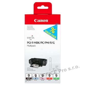 Canon originální ink PGI9, MBK/PC/PM/R/G, 1033B013, Canon iP9500