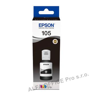 Epson originální ink C13T00Q140, 105, black, 140ml, Epson EcoTank ET-7700, ET-7750 Express