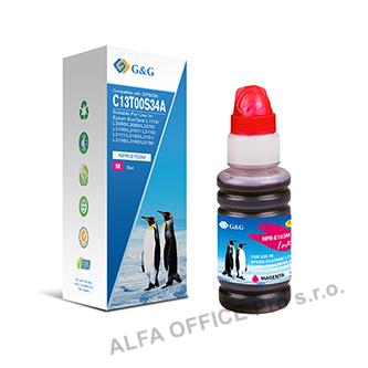  G&G kompatibilní ink s C13T00S34A, magenta, NPR-E103M-70ml-B, pro Epson EcoTank 
