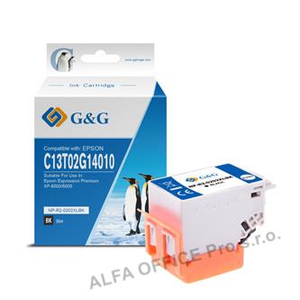 G&G kompatibilní ink s C13T02G14010, black, NP-E-0202XLBK, pro Epson XP-6000, XP