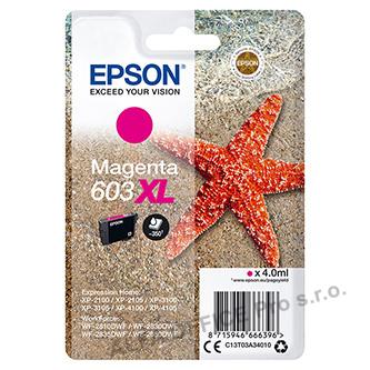 Epson originální ink C13T03A34010, magenta, 4.0ml, Epson Expression Home XP-2100