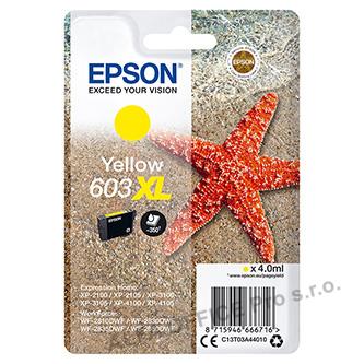Epson originální ink C13T03A44010, yellow, 4.0ml, Epson Expression Home XP-2100,