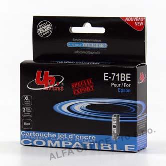 UPrint kompatibilní ink s C13T07114011, black, 12ml, E-71B, pro Epson D78, DX4000, DX4050,