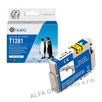 G&G kompatibilní ink s C13T12814012, black, NP-R-1281BK, pro Epson Stylus S22, S