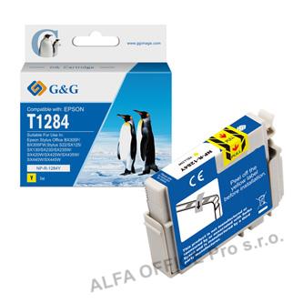 G&G kompatibilní ink s C13T12844012, yellow, NP-R-1284Y, pro Epson Stylus S22, S